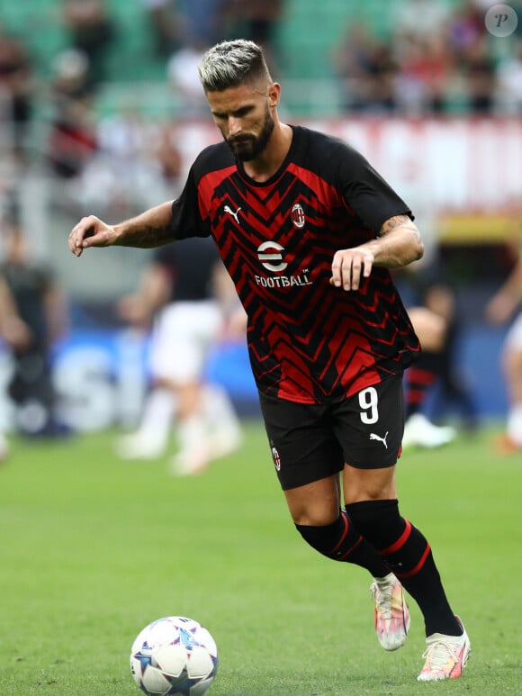 Olivier Giroud avec l'AC Milan le 19 septembre 2023. (Credit Image: © Mickael Chavet/ZUMA Press Wire)