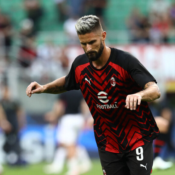 Olivier Giroud avec l'AC Milan le 19 septembre 2023. (Credit Image: © Mickael Chavet/ZUMA Press Wire)