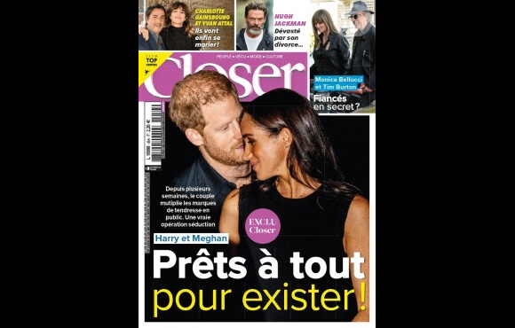 Des confidences à retrouver dans le numéro de "Closer" paru ce vendredi 22 septembre 2023.
Couverture du magazine "Closer"