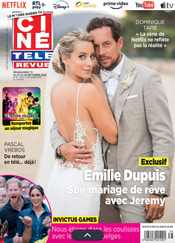 Couverture du magazine Ciné Télé Revue paru le jeudi 21 septembre 2023.