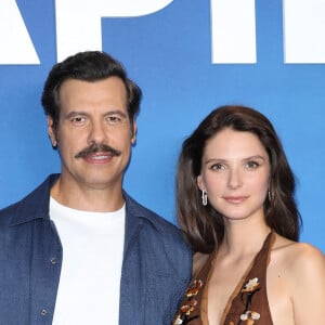 Laurent Lafitte et Joséphine Japy - Avant-première Netflix de la série "Tapie" à l'UGC Normandie Paris le 11 septembre 2023. © Coadic Guirec/Bestimage