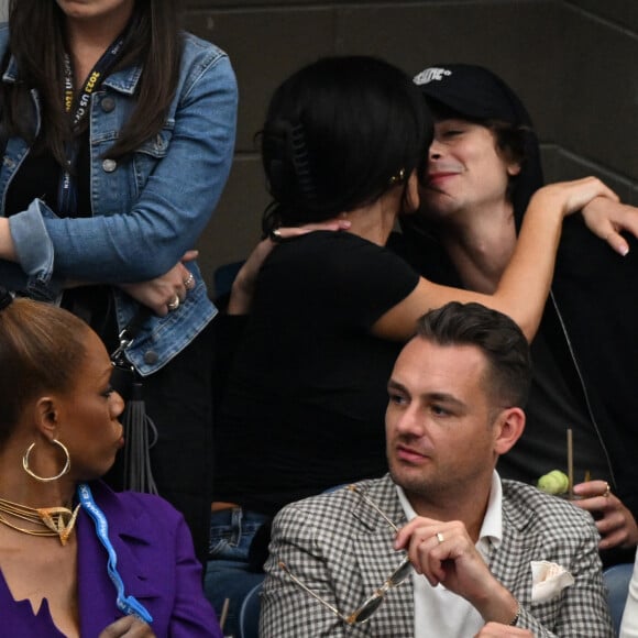 Vous refusez de faire face à la vérité ? Voilà une nouvelle preuve en images.
Kylie Jenner et son compagnon Timothée Chalamet - Finale masculine opposant Novak Djokovic à Daniil Medvedev lors de l'US Open au stade Arthur Ashe. New York, le 10 septembre 2023.