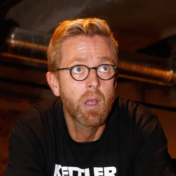 Exclusif - Prix Spécial - Alexandre Delpérier - Kettler Challenge au profit de l'association "L'étoile de Martin" à l'hôtel Molitor à Paris, le 1er décembre 2014. 