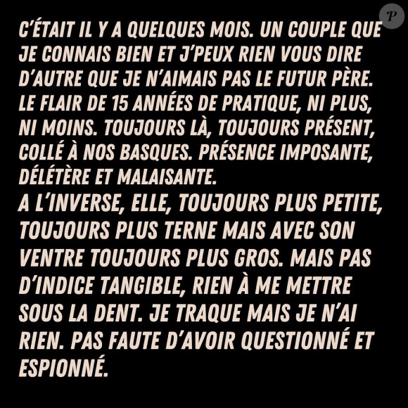 Elle raconte avoir eu du "flair" mais pas de preuve.
Anna Roy sur Instagram.