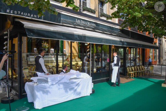 - Prix des Deux Magots 2023 lors de la 90ème édition au café Les Deux Magots, le 25 septembre 2023 à Paris. G.Boley est le lauréat de cette année pour son livre "A ma soeur et unique" (Ed. Grasset). © Denis Guigenbourg / Bestimage 