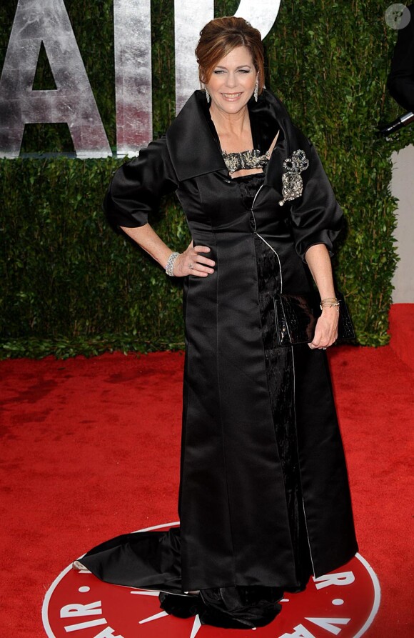 Rita Wilson à la fête pour les Oscars organisée par le magazine Vanity Fair le 7 mars 2010