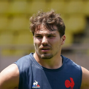 Antoine Dupont (France) - Stage de l’équipe de France de rugby à Monaco, le 4 juillet 2023. © Norbert Scanella/Panoramic/Bestimage