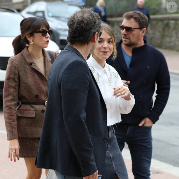 Nolwenn Leroy, Jonathan Zaccaï, Alice Isaaz et Thierry Godard pour la projection du film "Girl" lors de l'ouverture de la 34ème édition du Dinard Festival du Film Britannique à Dinard, France, le 27 septembre 2023. © Mickael Chavet/ZUMA Press/Bestimage