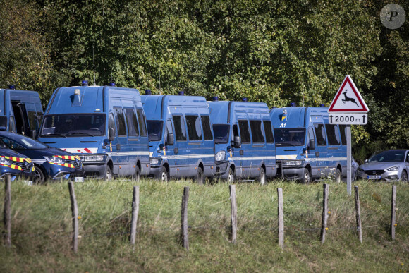 Battue dans le Bas-Rhin, le 28 septembre 2023, pour retrouver Lina, 15 ans, disparue depuis le 23 septembre 2023. © Elyxandro Cegarra / Panoramic / Bestimage