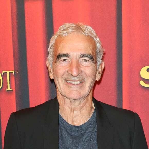 Raymond Domenech - Générale de la comédie musicale "Monty Python's Spamalot" au Théâtre de Paris, le 28 septembre 2023. © Coadic Guirec/Bestimage