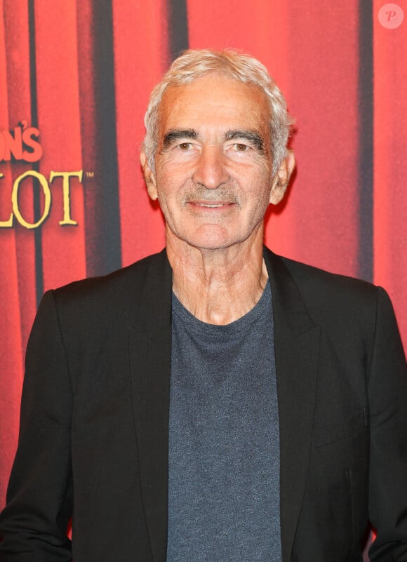 Raymond Domenech - Générale de la comédie musicale "Monty Python's Spamalot" au Théâtre de Paris, le 28 septembre 2023. © Coadic Guirec/Bestimage