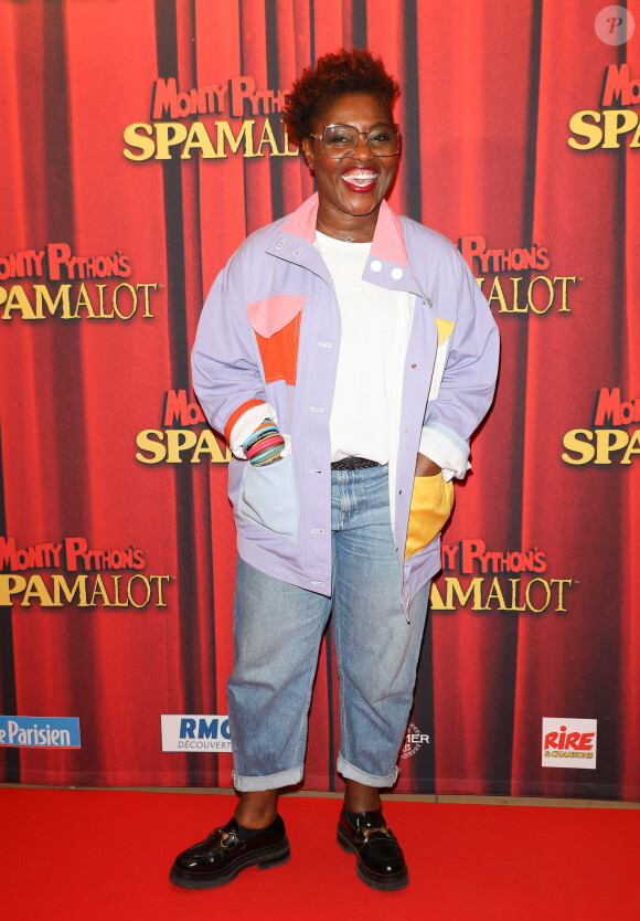 Claudia Tagbo - Générale de la comédie musicale "Monty Python's Spamalot" au Théâtre de Paris, le 28 septembre 2023. © Coadic Guirec/Bestimage