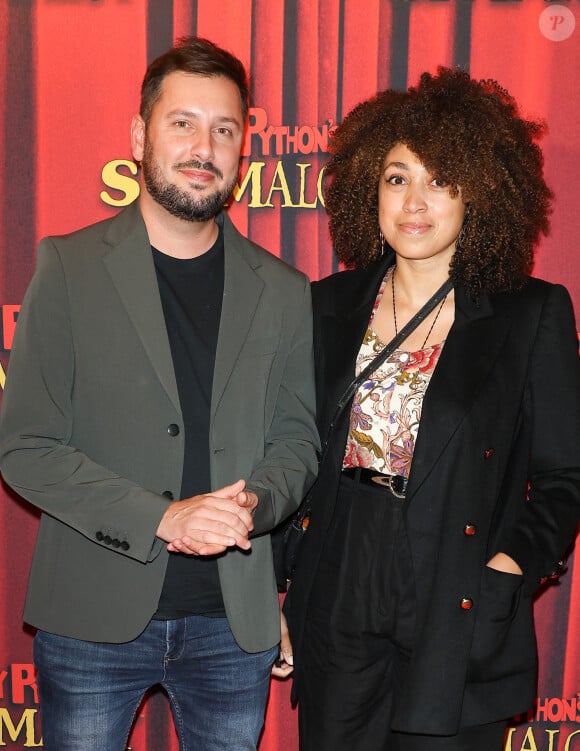 Maxime Guény - Générale de la comédie musicale "Monty Python's Spamalot" au Théâtre de Paris, le 28 septembre 2023. © Coadic Guirec/Bestimage