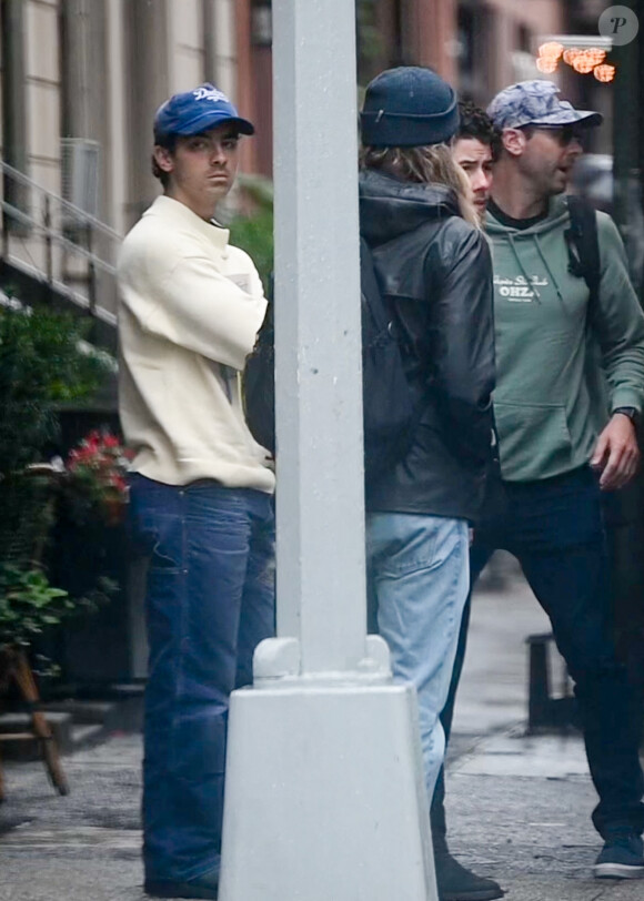 Joe Jonas et Nick Jonas à New York