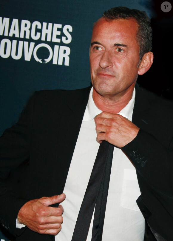 Christophe Dechavanne à Paris, en octobre 2011.