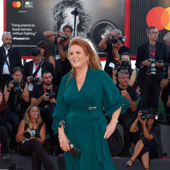 Sarah Ferguson - Arrivées à la première du film "The Son" lors de la 79ème édition du festival international du film de Venise (La Mostra), Italie, le 8 septembre 2022. © SGP/Bestimage 