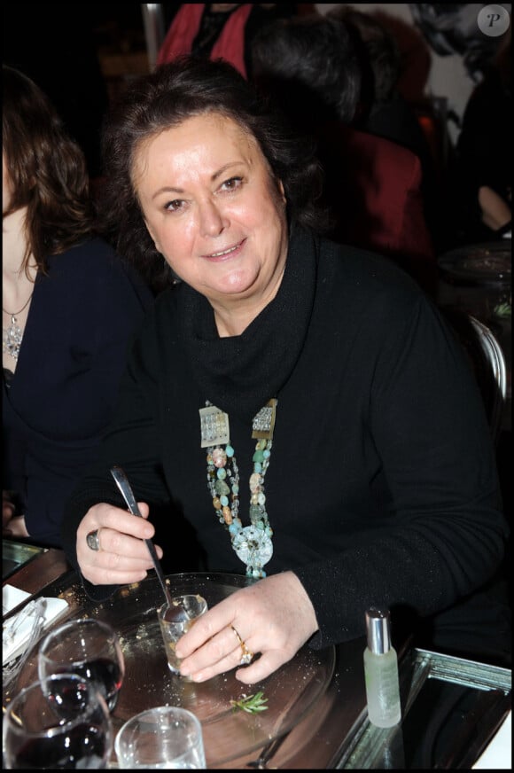 Christine Boutin lors du lancement de la première édition de La Nuit des femmes à Paris le 7 mars 2010