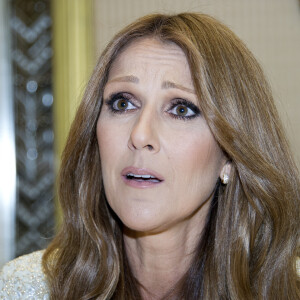 Celine Dion fait la promotion de son nouvel album "Love me back to life" - Personnalites en conference de presse a New York, le 26 octobre 2013.