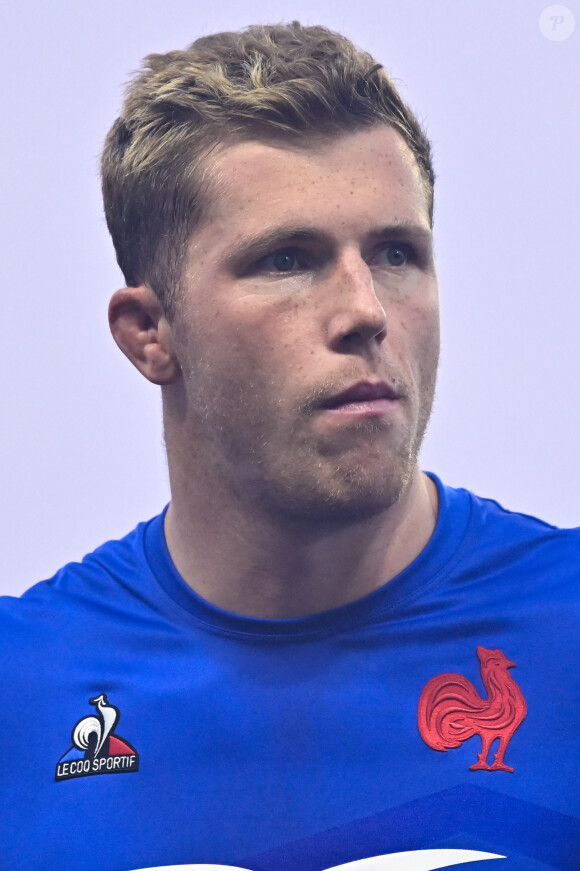 Le joueur du XV de France est en couple avec Ethel, une jolie blonde originaire de Belgique
 
Thibaud Flament - Test match international de rugby à XV avant la Coupe du monde entre la France et les Fidji au stade de la Beaujoire à Nantes, France, le 19 août 2023. la France a gagné 34-17. © Federico Pestellini/Panoramic/Bestimage