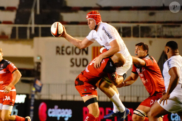 Thibaud Flament (Toulouse) - Match de rugby "RC Toulon vs Toulouse" à Toulon - Top 14. Le 8 mai 2021 Norbert Scanella / Panoramic / Bestimage