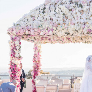 Mariage du joueur de football de l'Olympique de Marseille (OM) Boubacar Kamara et l’influenceuse Coralie Porrovecchio en France, le samedi 3 juin 2023. © Pervez Taufiq/PTaufiq Photography/Panoramic/Bestimage