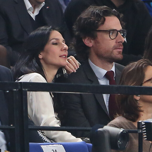 Il se présente sur LinkedIn comme directeur de Sciences Po Paris, 
Marie Drucker et son compagnon Mathias Vicherat lors du match de demi-finale du 25th mondial de handball, France - Slovénie à l'AccorHotels Arena à Paris, France, le 26 janvier 2017. © Cyril Moreau/Bestimage 