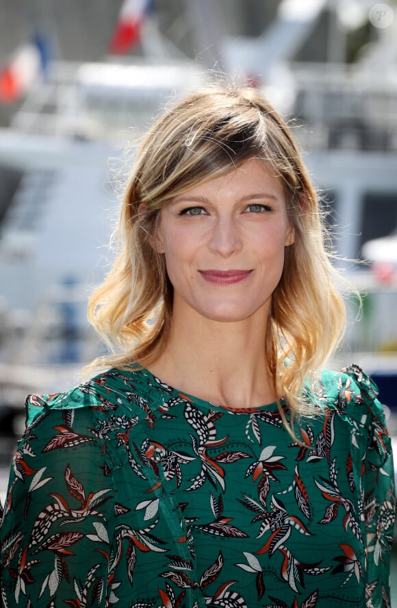 Alexia Barlier au photocall de "La Forêt" lors de la 19ème édition du Festival de la Fiction TV de la Rochelle, le 14 septembre 2017. © Patrick Bernard/Bestimage