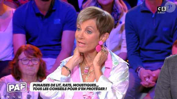 Isabelle Morini-Bosc dans l'émission "PAF", sur C8, le 4 octobre 2023.
