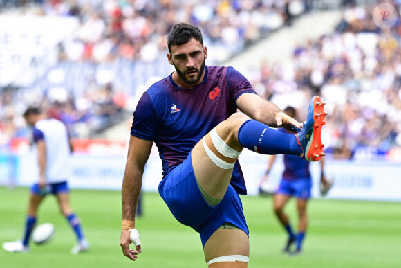 Ancien capitaine avant sa blessure, Charles Ollivon va donc retrouver le brassard
Charles Ollivon - Le XV de France affrontait l'Australie (41-17) au Stade de France, pour sa dernière rencontre de préparation avant le match d'ouverture du Mondial contre la Nouvelle-Zélande le 27 aout 2023.