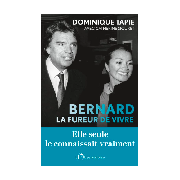 Couverture du livre "Bernard, la fureur de vivre" publié aux éditions de L'Observatoire en 2023