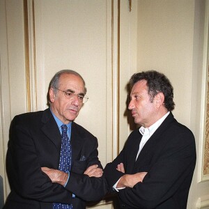 Michel Drucker, Jean-Pierre Elkabbach en 2001.