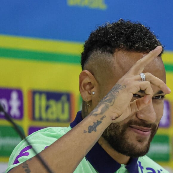 Neymar Jr. conférence de presse à Belem, le 7 septembre 2023.