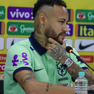 Neymar Jr. conférence de presse à Belem, le 7 septembre 2023.