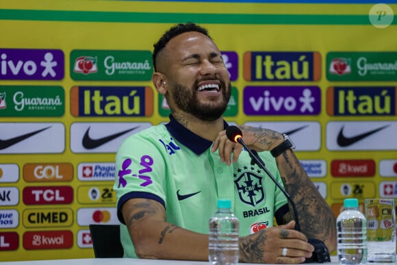 Neymar Jr. conférence de presse à Belem, le 7 septembre 2023.