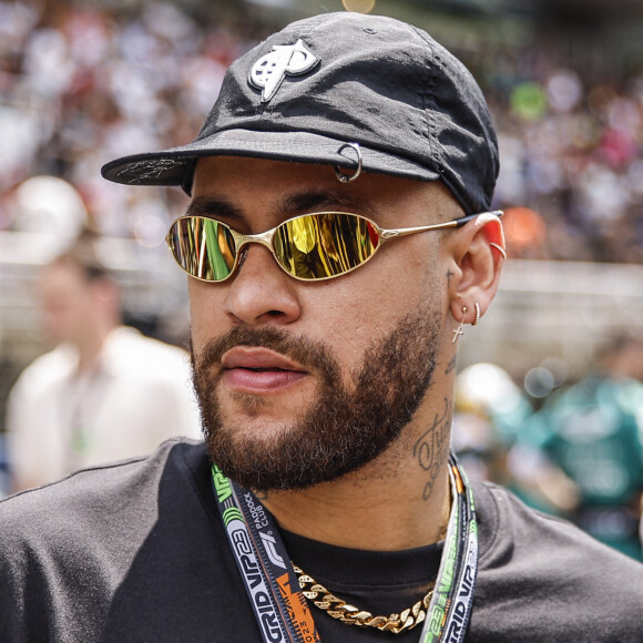 Neymar Junior - Les célébrités assistent au Grand Prix de F1 d'Espagne sur le circuit de Montmelo près de Barcelone, le 4 juin 2023. ©Xavi Bonilla / Panoramic / Bestimage 