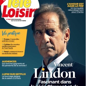 Retrouvez l'interview de Vincent Lindon dans le magazine "Télé Loisirs", n°1963 du 9 octobre 2023.