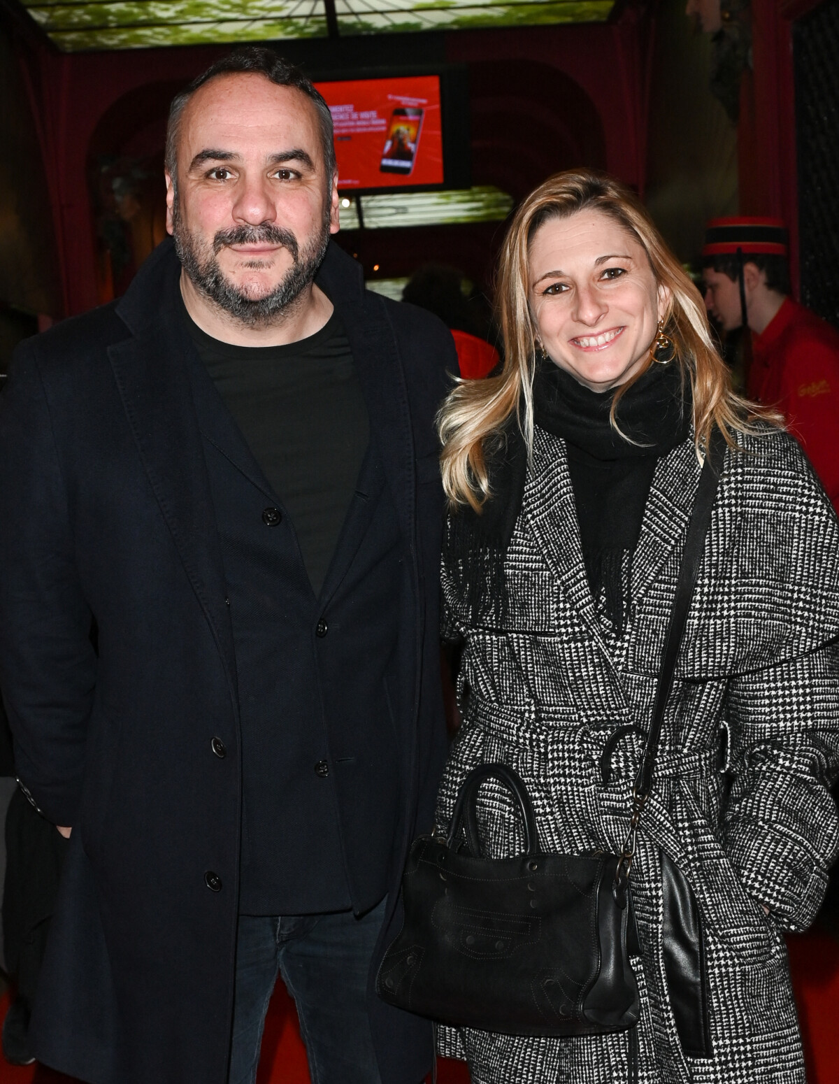 Photo : François-Xavier Demaison et sa femme Anaïs Tihay - Inauguration ...