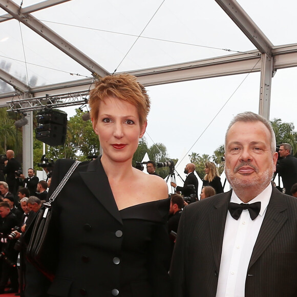 Natacha Polony et son mari Périco Légasse - Montée des marches du film "Sibyl" lors du 72ème Festival International du Film de Cannes. Le 24 mai 2019 © Jacovides-Moreau / Bestimage