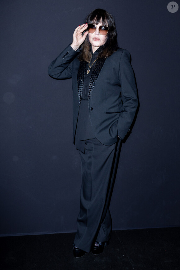 Isabelle Adjani - Photocall du défilé Lanvin Collection Femme Prêt-à-porter Printemps/Eté 2023 lors de la Fashion Week de Paris (PFW), France, le 3 octobre 2022. © Olivier BordeBestimage 