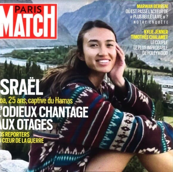 Couverture du magazine "Paris Match", numéro du 12 octobre 2023.