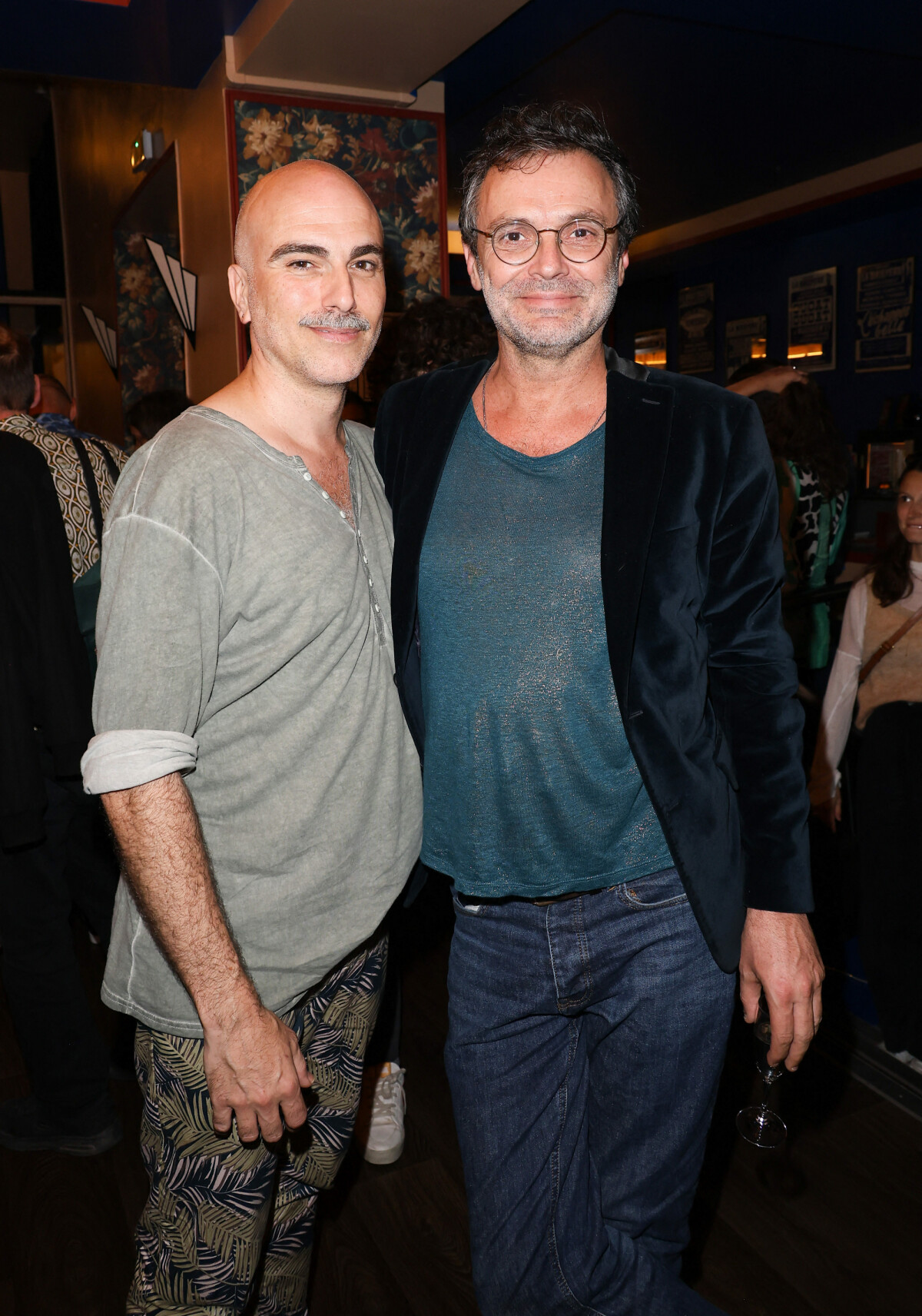 Photo Exclusif Philippe d'Avilla et Franck Harscouët Première de