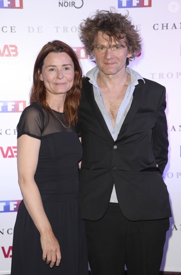 Christelle Reboul et Nicolas Vaude - Avant-première du film "Une chance de trop" au cinéma Gaumont Marignan à Paris, le 24 juin 2015. 