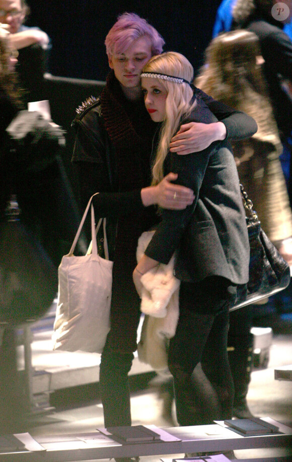 Peaches Geldof et son amoureux à New York en février 2010