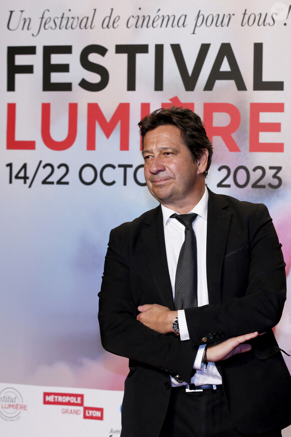 Laurent Gerra - Cérémonie d'ouverture de la 15e édition du Festival du film Lumière à Lyon. Le 14 octobre 2023. © Pascal Fayolle / Bestimage