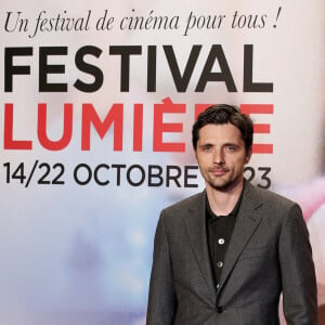 Raphaël Personnaz - Cérémonie d'ouverture de la 15e édition du Festival du film Lumière à Lyon. Le 14 octobre 2023. © Pascal Fayolle / Bestimage