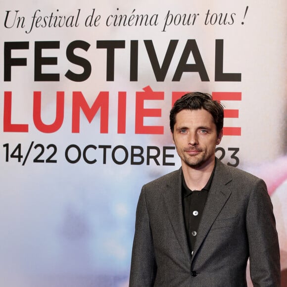 Raphaël Personnaz - Cérémonie d'ouverture de la 15e édition du Festival du film Lumière à Lyon. Le 14 octobre 2023. © Pascal Fayolle / Bestimage