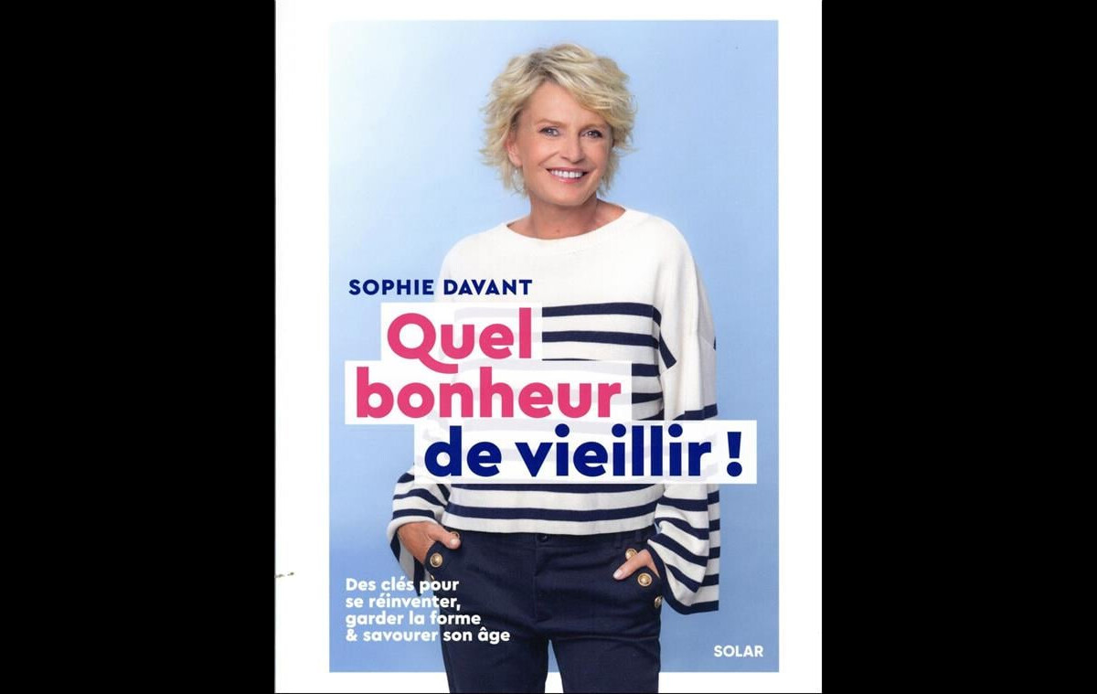 Photo : "Quel bonheur de vieillir", nouveau livre de Sophie Davant