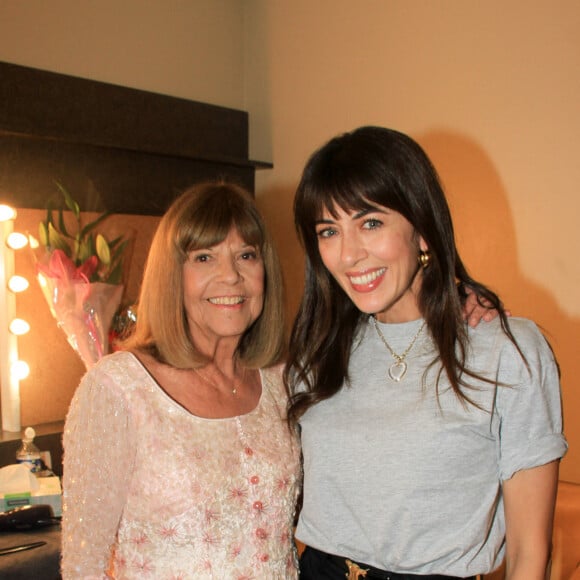 Exclusif - Chantal Goya, Nolwenn Leroy - Les personnalités vont voir le dernier spectacle de Chantal Goya au palais des Congrès à Paris le 14 octobre 2023. © Baldini / Bestimage