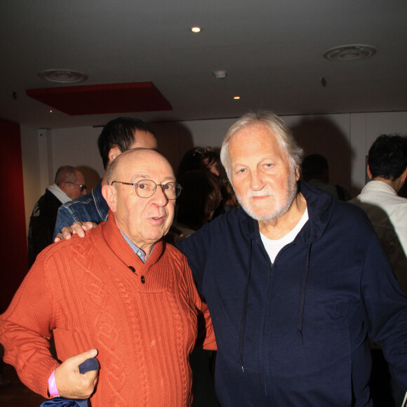 Exclusif - Jacques Pessis, Jean-Jacques Debout - Les personnalités vont voir le dernier spectacle de Chantal Goya au palais des Congrès à Paris le 14 octobre 2023. © Baldini / Bestimage