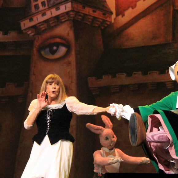 Exclusif - Chantal Goya - Les personnalités vont voir le dernier spectacle de Chantal Goya au palais des Congrès à Paris le 14 octobre 2023. © Baldini / Bestimage